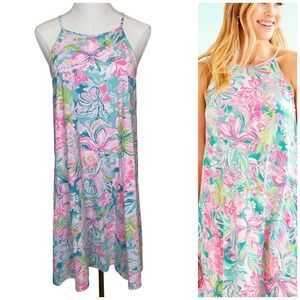 Lilly Pulitzer Margot Hot On The Scene Pima Cotton‎ Jersey Swing Tank Dress XL